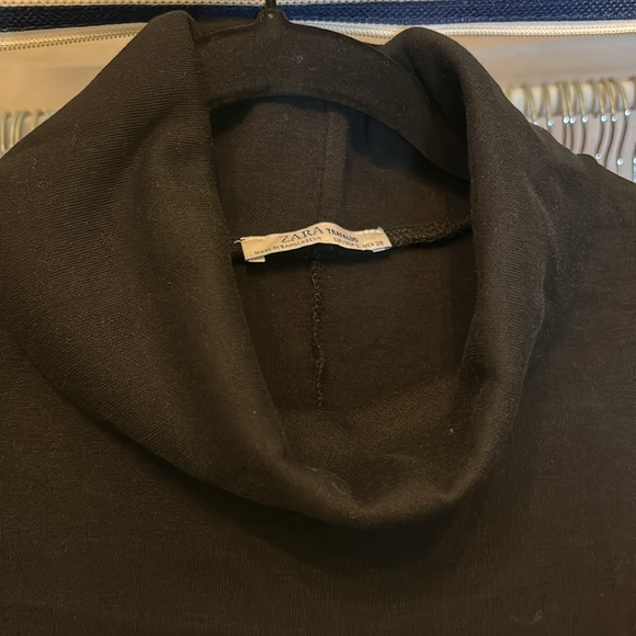NEW, Zara Turtleneck Dress - Black L (NWOT) - Picture 3 of 6